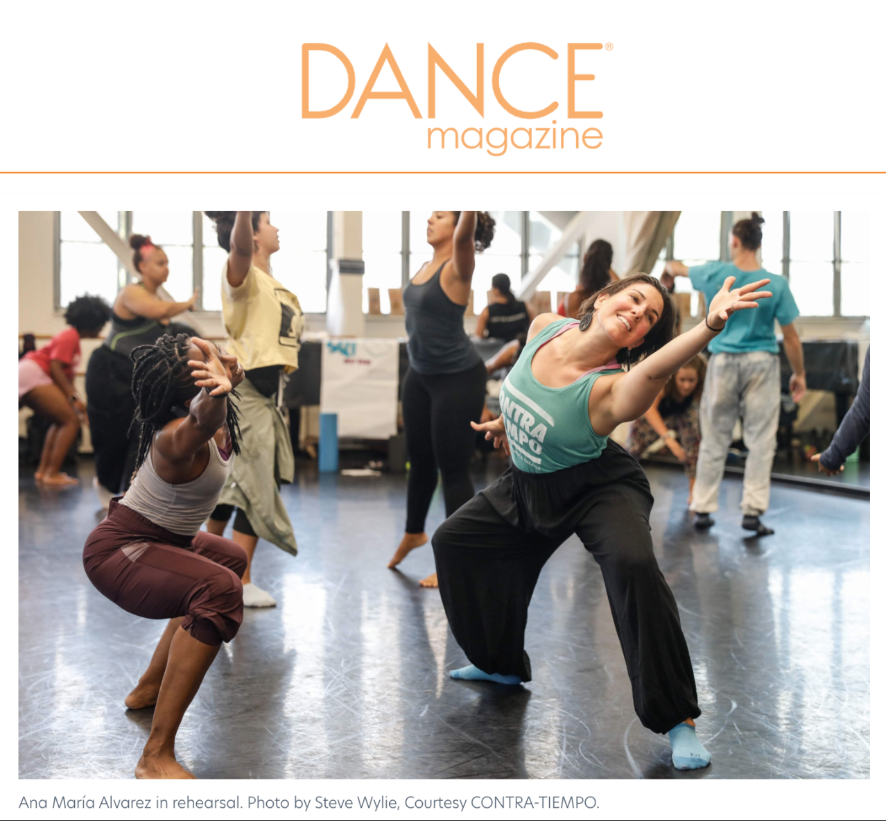 Ana Maria in Dance Magazine